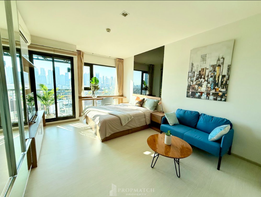 รูป PM006048 ✨Flash Deal ✨ Rhythm Sukhumvit 36-38 (1Bed 1Bath 24.5 SQM.) พร้อมอยู่ ! เพียง 18,000 บาทต่อเดือน Tel.0981315848 @propmatch - รูปที่ 4/8