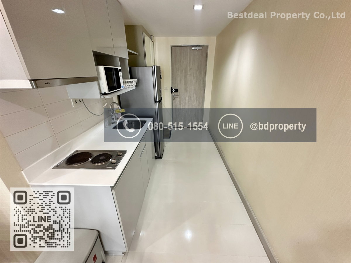 รูป Bestdeal ให้เช่า ขนาด 2 ห้องนอน 55 sqm.เฟอร์นิเจอร์และเครื่องใช้ไฟฟ้าครบพร้อมเข้าอยู่ 27,000 บาท/เดือน “IDEO MOBI RAMA 9” ใกล้MRTและเซ็นทรัลพระราม 9 - รูปที่ 12/16