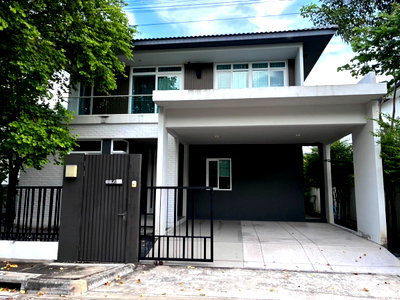 เช่าบ้านเดี่ยว นิคมอัญธานี (เจมโมโปลิส) : ให้เช่า บ้านเดี่ยว มัณฑนา 2 บางนา กม.7 ใกล้ Mega Bangna