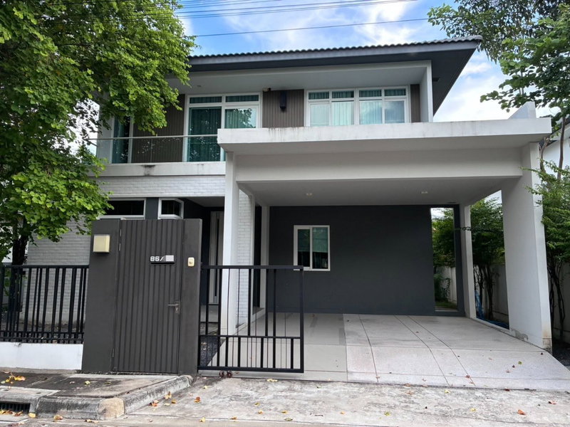 บ้านเดี่ยวให้เช่า : ให้เช่า บ้านเดี่ยว มัณฑนา 2 บางนา กม.7 ใกล้ Mega Bangna