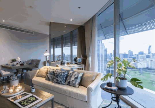 รูป LTHC15767 - Luxury High Floor Condo for Rent Ratchadamri | Magnolias Ratchadamri Boulevard | Near BTS Ratchadamri | 100,000 THB - รูปที่ 2/6