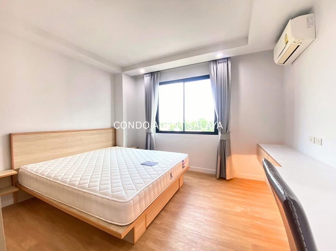 รูป ให้เช่า V Condo Salaya 𝟏 𝐁𝐞𝐝𝐫𝐨𝐨𝐦 | 𝟏 𝐁𝐚𝐭𝐡𝐫𝐨𝐨𝐦 🛁 ห้องมุม รหัส 6945 - รูปที่ 4/18