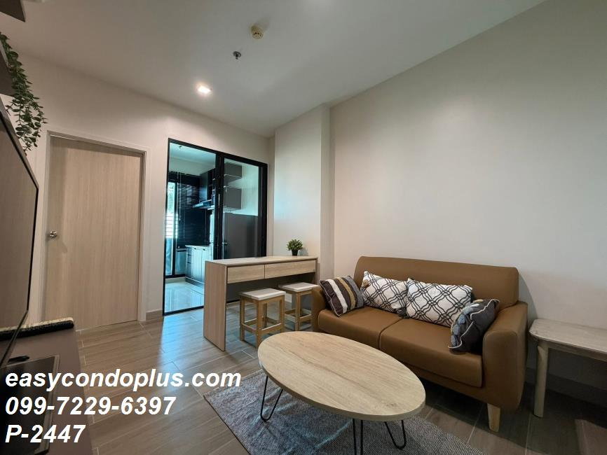 รูป P-2447 ห้องสวย พร้อมเข้าอยู่! Knightsbridge Sky River Ocean ใกล้ BTS ปากน้ำ 11,000 บาท | Line Id: @easycondoplus | 099-229-6397 - รูปที่ 3/9