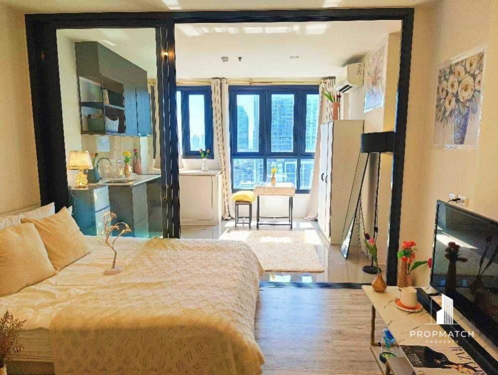 รูป PM032606 ✨Flash Deal ✨ XT Huaikhwang (1Bed 1Bath 31 SQM.) พร้อมอยู่ ! เพียง 21,000 บาทต่อเดือน Tel.0981315848 @propmatch - รูปที่ 2/8