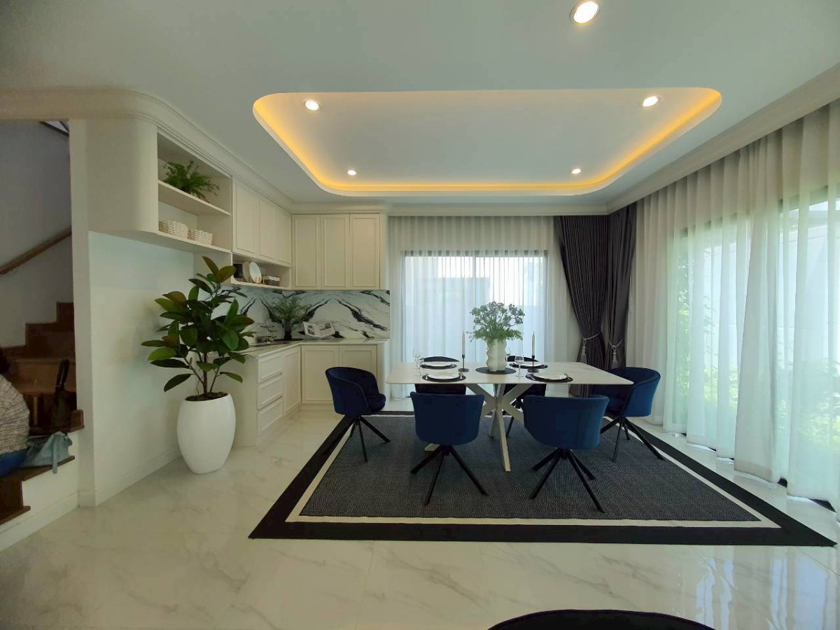 รูป ขายบ้านเดี่ยว ชีวารมย์ นครอินทร์ 66 ตร.ว. บิวท์อิน Modern Luxury ทั้งหลัง ใกล้ Central Westville - รูปที่ 2/12