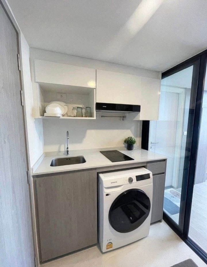 รูป 🚝✨ ด่วน! Duplex หรู 2 ชั้น 20,000/ด. เพดานสูง วิวดี ไม่ร้อน walk in closet ✨Origin Plug and Play Ramkhamhaeng Triple Station ใกล้เดอะมอลล์ 🔥🔥 - รูปที่ 9/12