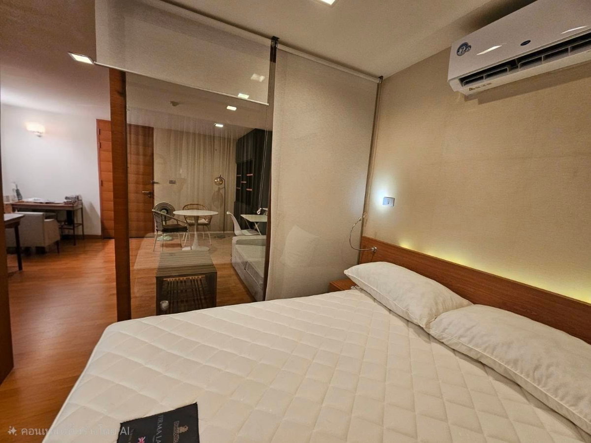 รูป ให้เช่า XVI The Sixteenth ใกล้ MRT ศูนย์การประชุมแห่งชาติสิริกิติ์ 1 นอน 18,000 บาท เฟอร์นิเจอร์ + เครื่องใช้ไฟฟ้าครบ ติดต่อ Line : @551txomc - รูปที่ 6/13
