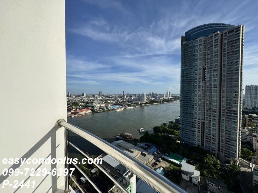 รูป P-2441 มุมมองเหนือระดับ! Supalai River Place ใกล้ BTS วงเวียนใหญ่ 11,000 บาท | Line Id: @easycondoplus | 099-229-6397 - รูปที่ 10/10