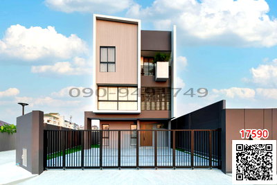 ขายบ้านเดี่ยว : ขาย บ้านเดี่ยว 3 ชั้น Feel Town ลาดพร้าว 101 ใกล้ MRT ลาดพร้าว 101 สายสีเหลือง 