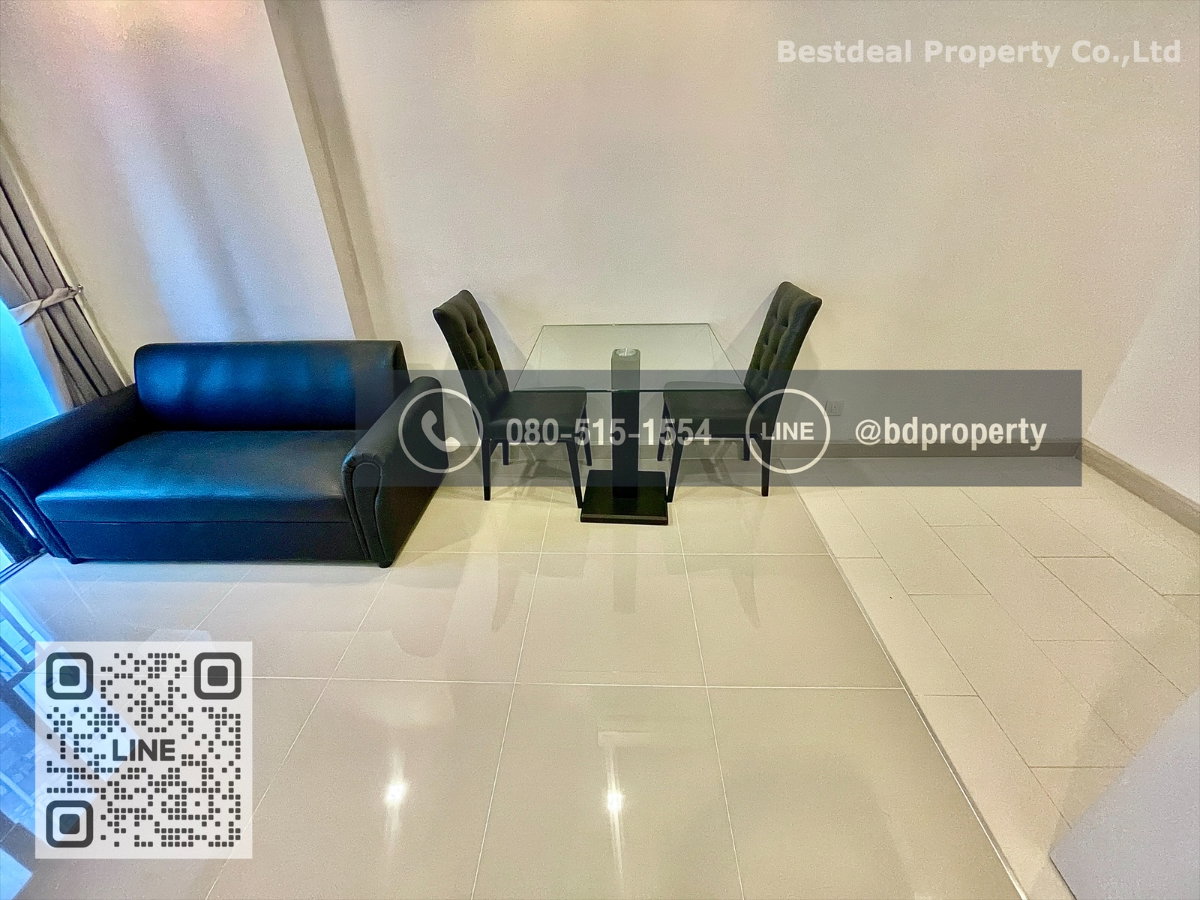 รูป Bestdeal ให้เช่า 1 ห้องนอน 31ตรม.ราคา 15,000/เดือนเท่านั้น เฟอร์นิเจอร์และเครื่องใช้ไฟฟ้าครบ“IDEO MOBI RAMA 9” ใกล้MRT และ เซ็นทรัลพระราม 9 - รูปที่ 2/9