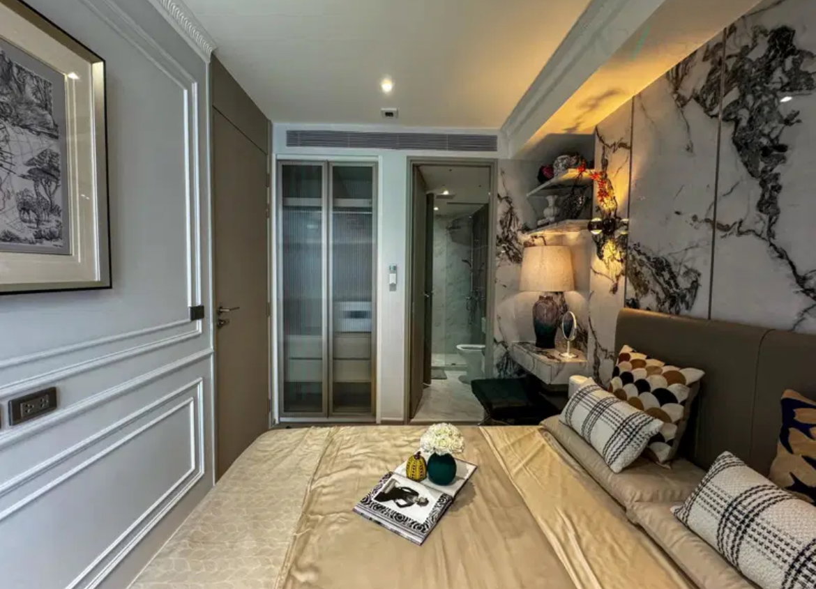 รูป 💥Free WiFi 📣📣เช่าคอนโด Fynn Asoke Sukhumvit soi 10 1 ห้องนอน 1 ห้องน้ำ🛁พร้อมอยู่✨ - รูปที่ 4/6