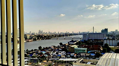 ขายคอนโด : ขายถูก! วิวเทพ ทิศใต้เห็นพระราม 8 Ideo Charan 70 - Riverview แต่งครบ 