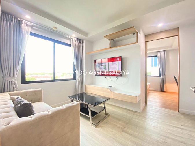 ให้เช่า V Condo Salaya 𝟏 𝐁𝐞𝐝𝐫𝐨𝐨𝐦 | 𝟏 𝐁𝐚𝐭𝐡𝐫𝐨𝐨𝐦 🛁 ห้องมุม รหัส 6945