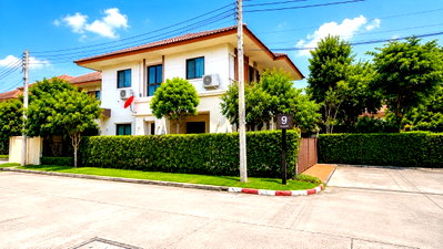 เช่าบ้านเดี่ยว โลตัส นอร์ธ ราชพฤกษ์ : 🏡✨ ให้เช่าบ้านเดี่ยวหลังมุม พร้อมสวนส่วนตัว | บุราสิริ ราชพฤกษ์ – แจ้งวัฒนะ