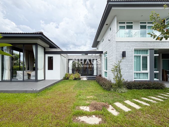 4-bed house for sale, 302 sqm, 150.3 sq wah, Mantana Phran Nok Sai 2 - Bang Waek