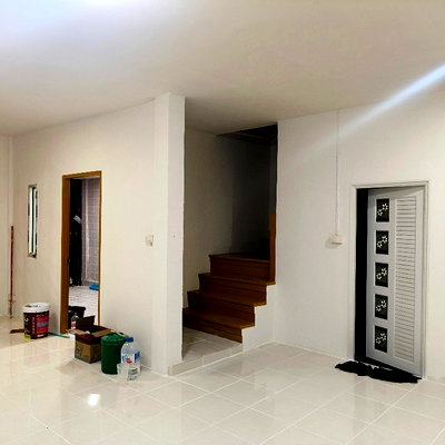 บ้านแฝด รร.ธัญรัตน์ : บ้านสวยกว้างขวาง พร้อมอยู่ เดินทางสะดวก ราคาถูก