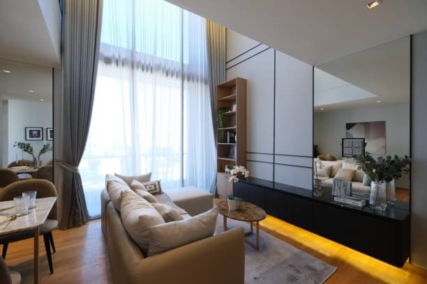 รูป ปล่อยเช่า คอนโด ทองหล่อ Beatniq Sukhumvit 32 แต่งสวย ห้องดูเพล็กซ์  - รูปที่ 1/11
