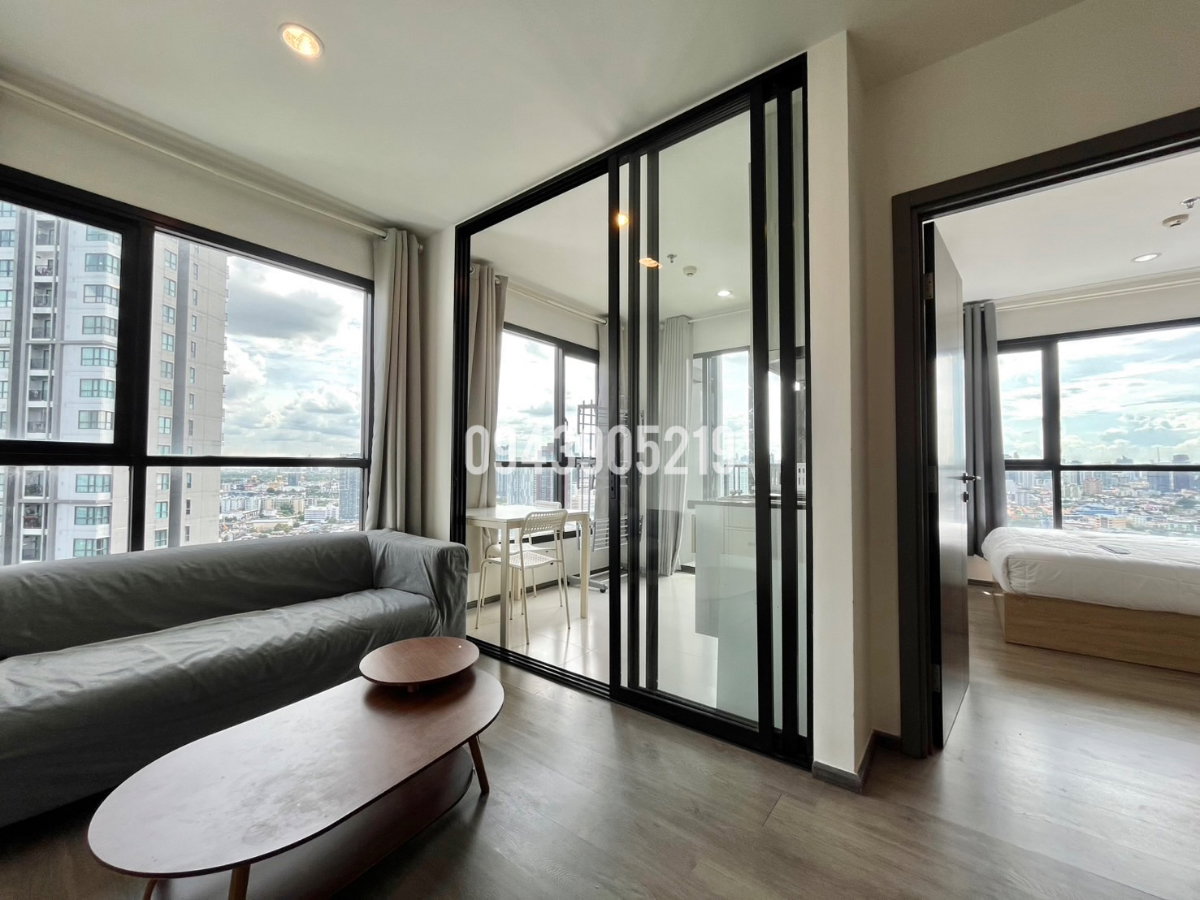 รูป The base park east☎️ 1 bed corner ‼️room 15500/month‼️ NOW AVAILABLE 🔆✅ - รูปที่ 1/8
