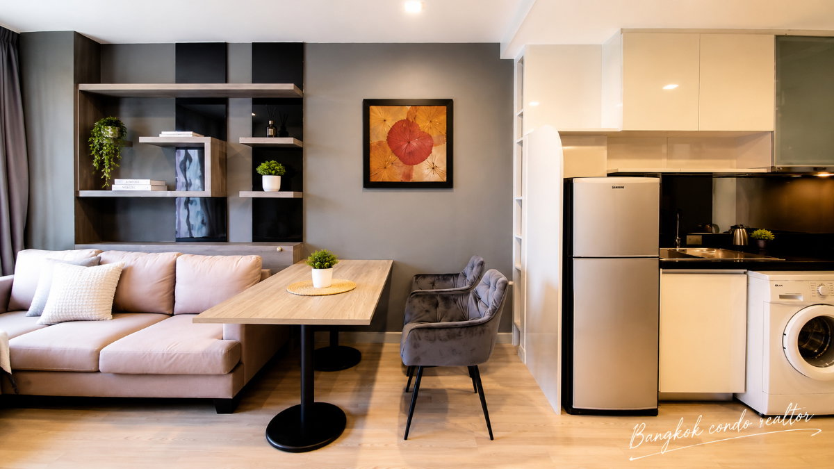 picture 🍀🍀 Prime Condo Location 🌸🌸 For Rent 📍 Sky Walk Residences  🚆 Direct Access to BTS Phra Khanong  ✨  Ready to Move In |🔖 Property Code: A11706 - 6/11