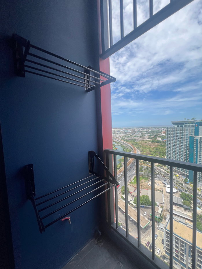 รูป ให้เช่า คอนโด | ห้อง Duplex คุ้มสุดในโครงการ “Origin Plug & Play E22 Station” 39 ตร.ม. ใกล้ BTS สายลวด - รูปที่ 9/9