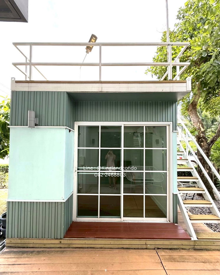 รูป ให้เช่าบ้านเดี่ยว Habitia Orbit Hathairat บ้านหลังมุม  ถนนหทัยราษฎร์ เลี้ยงสัตว์ได้ พร้อมบ้านน้องแมว  พื้นที่รอบบ้านกว้าง เฟอร์นิเจอร์ครบ - รูปที่ 23/26