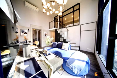 Condos for sale : ✨ Fully Furnished Condo at KnightsBridge Space Rama 9 in Bangkok's New CBD, Near MRT rama 9🚆