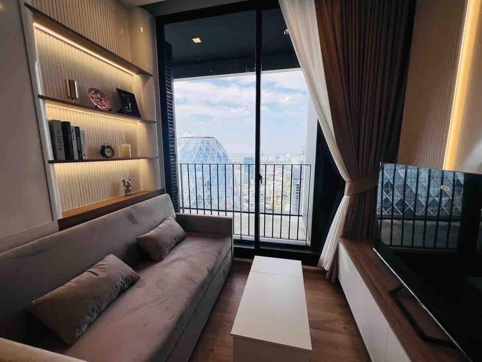 รูป ✨ปล่อยเช่าห้องวิวสวยที่สุดใน Noble Around Ari | ชั้น 38 Top Floor | BTS อารีย์ 90 ม.🛋️ - รูปที่ 2/9