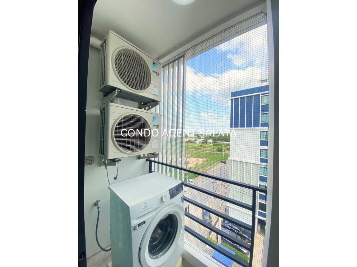 รูป ให้เช่า V Condo Salaya 𝟏 𝐁𝐞𝐝𝐫𝐨𝐨𝐦 | 𝟏 𝐁𝐚𝐭𝐡𝐫𝐨𝐨𝐦 🛁 ห้องมุม รหัส 6945 - รูปที่ 12/18
