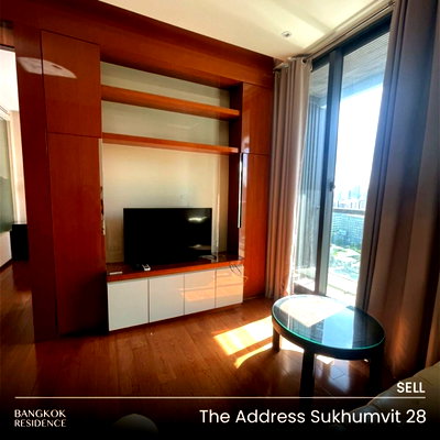ขายคอนโด : 🔥ขายคอนโด 1 ห้องนอน The Address Sukhumvit 28 ราคาดี ห้องสวย ใกล้ BTS พร้อมพงษ์