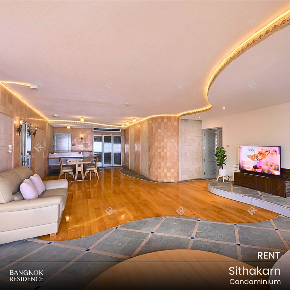 รูป เช่าคอนโด 💎 Sithakarn Condominium 3นอน 245ตร.ม. 80k 🌟 ห้องใหญ่พิเศษ ราคาดี ใกล้ BTS ชิดลม - รูปที่ 1/24