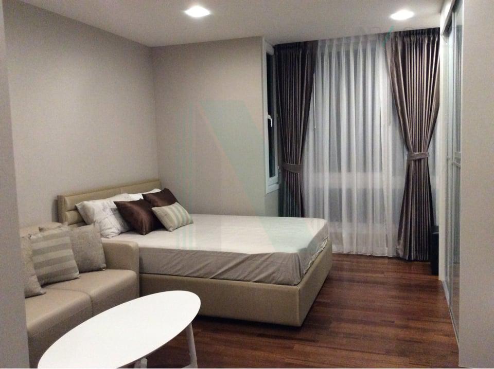 picture 🎉 For Rent Condo THE METROPOLIS SAMRONG INTERCHANGE Building A, Floor 14,Studio, Room size 28.00 sqm - 6/8