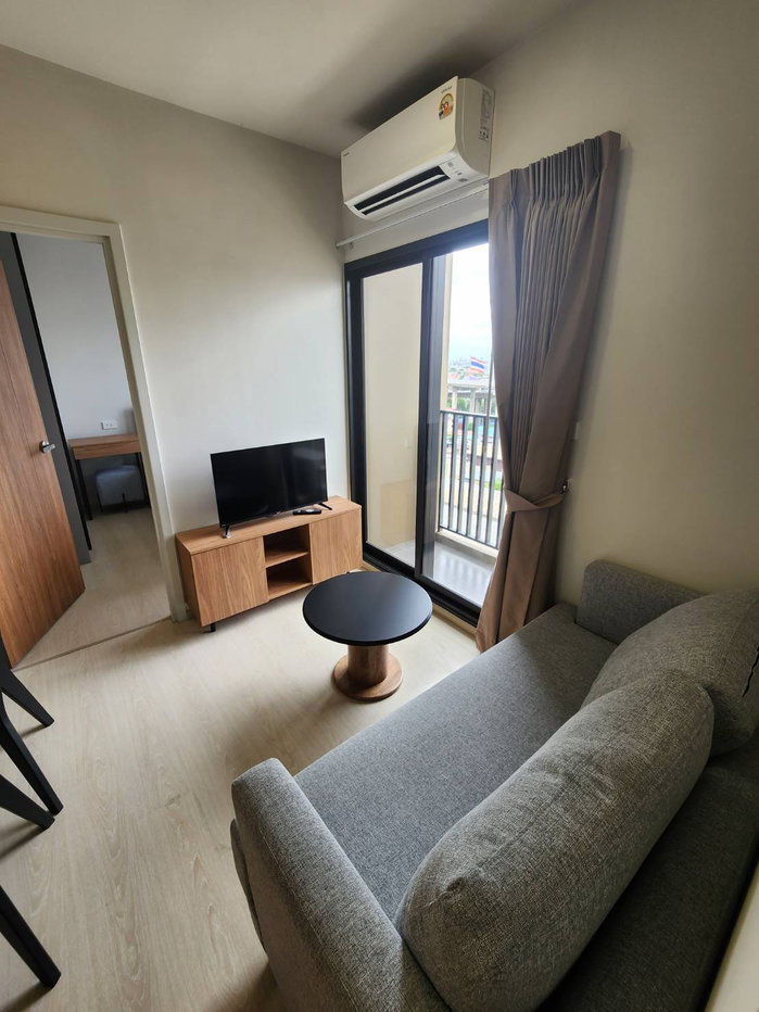 รูป Condo for RENT : โครงการ : นิว ริเวอร์เรสต์ ราษฎร์บูรณะ 𝐒𝐢𝐳𝐞 : 34 sqm. 𝐓𝐲𝐩𝐞 : 1 Bed /1 Bath 𝐅𝐥𝐨𝐨𝐫 : 16th Fully furnished - รูปที่ 2/17