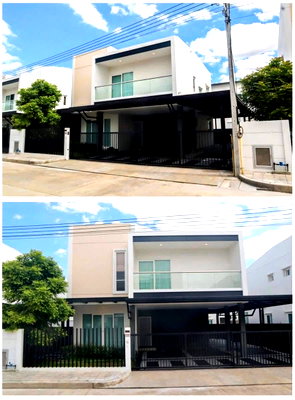 เช่าบ้านเดี่ยว ม.เทคโนโลยีราชมงคลล้านนา วิทยาเขตภาคพายัพ (เจ็ดยอด) : ปล่อยเช่า Palm Ville ใกล้นิมมาน สนามบินเชียงใหม่ 4 ห้องนอน  3 ห้องน้ำ