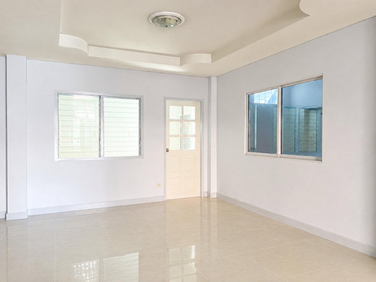 รูป [ขาย] บ้านหลังมุม รีโนเวทใหม่ ม.เอกกวิน ติดถนนเลียบคลองสอง 243.5 ตร.ม. ใกล้ห้างแฟชั่น ใกล้รถไฟฟ้าสายสีชมพู มีพื้นที่ต่อเติมเอนกประสงค์ขนาดใหญ่ - รูปที่ 15/17