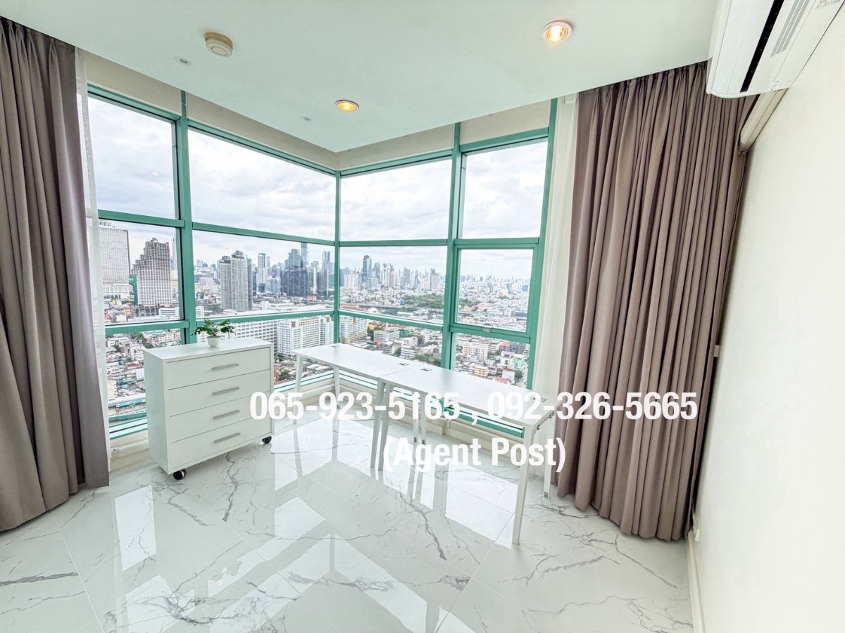 รูป (For Rent) Chatrium Riverside คอนโดหรูริมแม่น้ำเจ้าพระยา ติดกับรร.นานาชาติShrewsbury 🔥รีโนเวทใหม่ พร้อมอยู่แล้วค่า🔥  - รูปที่ 7/9