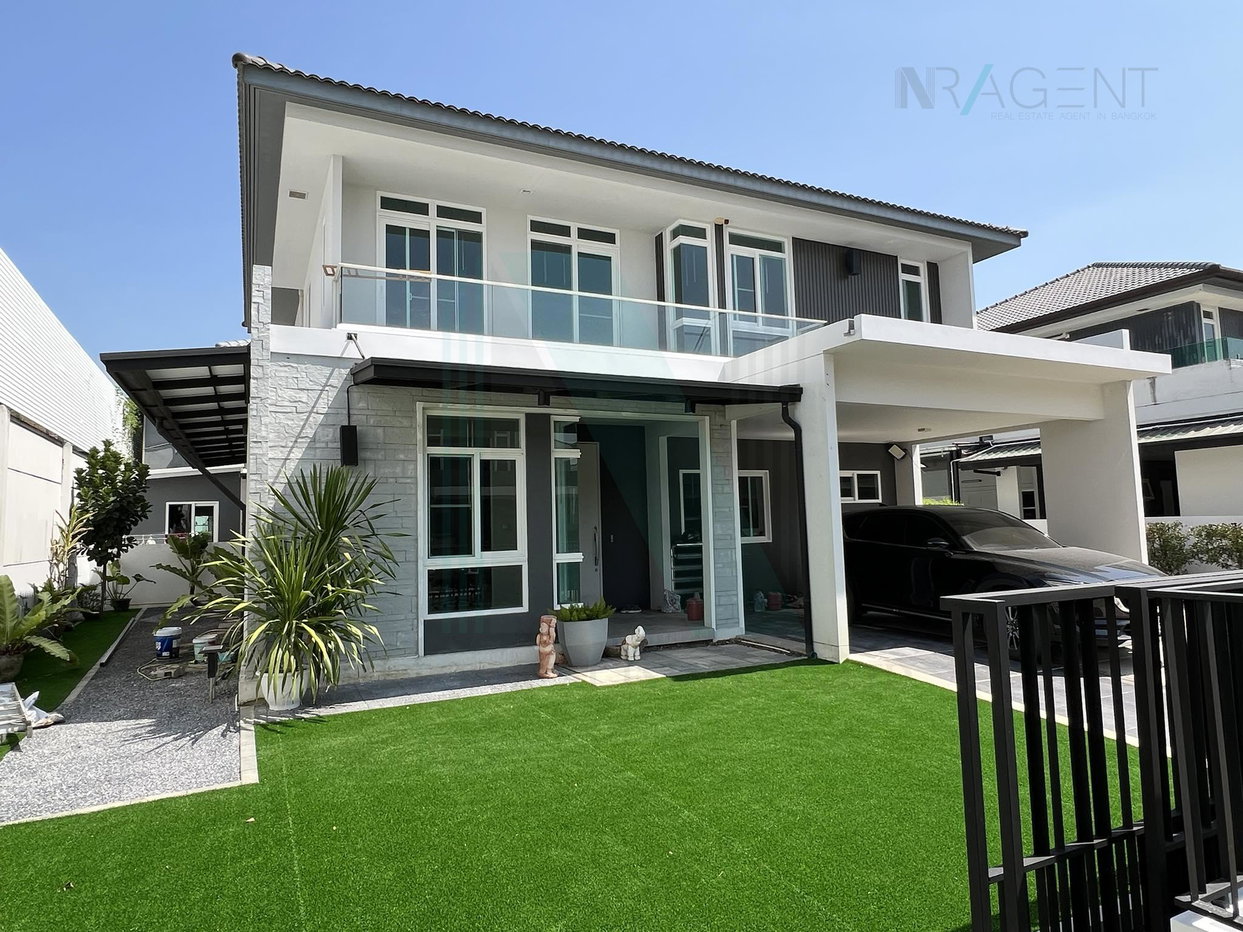 รูป 📌 ให้เช่าบ้านเดี่ยว 2 ชั้น มัณฑนา 2 บางนา กม.7 4 ห้องนอน 5 ห้องน้ำ - รูปที่ 1/8