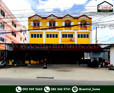 อาคารพาณิชย์ สมุทรปราการ : อาคารพาณิชย์ 3.5 ชั้น 4 คูหา บางโฉลง (บางนา-ตราด กม.18) ราคาถูกที่สุด