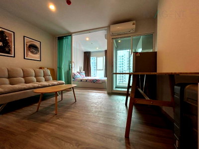 คอนโดให้เช่า : ให้เช่าคอนโด รีเจ้นท์ โฮม บางนา อาคาร A ชั้น 25 1 ห้องนอน ขนาด 28 ตรม ใกล้ BTS บางนา