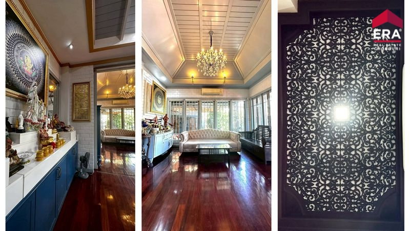 รูป ขายบ้านเดี่ยวชั้นเดียว หมู่บ้านคลาสสิคโฮม 2 ศรีราชา ฮวงจุ้ยดี ออกแบบโดยซินแส - รูปที่ 21/26