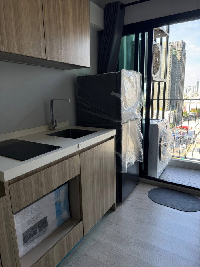 รูป (TT309)เช่าคอนโด Altitude Unicorn Sathorn – Thapra (อัลติจูล ยูนิคอร์น สาทร-ท่าพระ)ชั้น 15 ขนาด 24.53 ตร.ม ติดBTS ตลาดพลู - รูปที่ 1/9