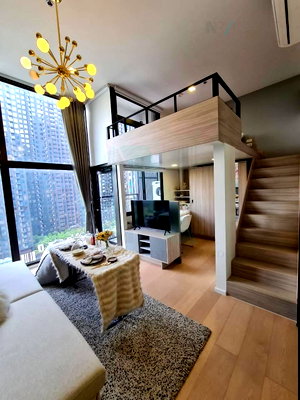 คอนโดให้เช่า : 📌 ให้เช่าคอนโด ชีวาทัย เรสซิเดนซ์ อโศก อาคาร 1 ชั้น 15 Duplex ขนาด 31 ตรม ใกล้ ตลาดอยู่เจริญ