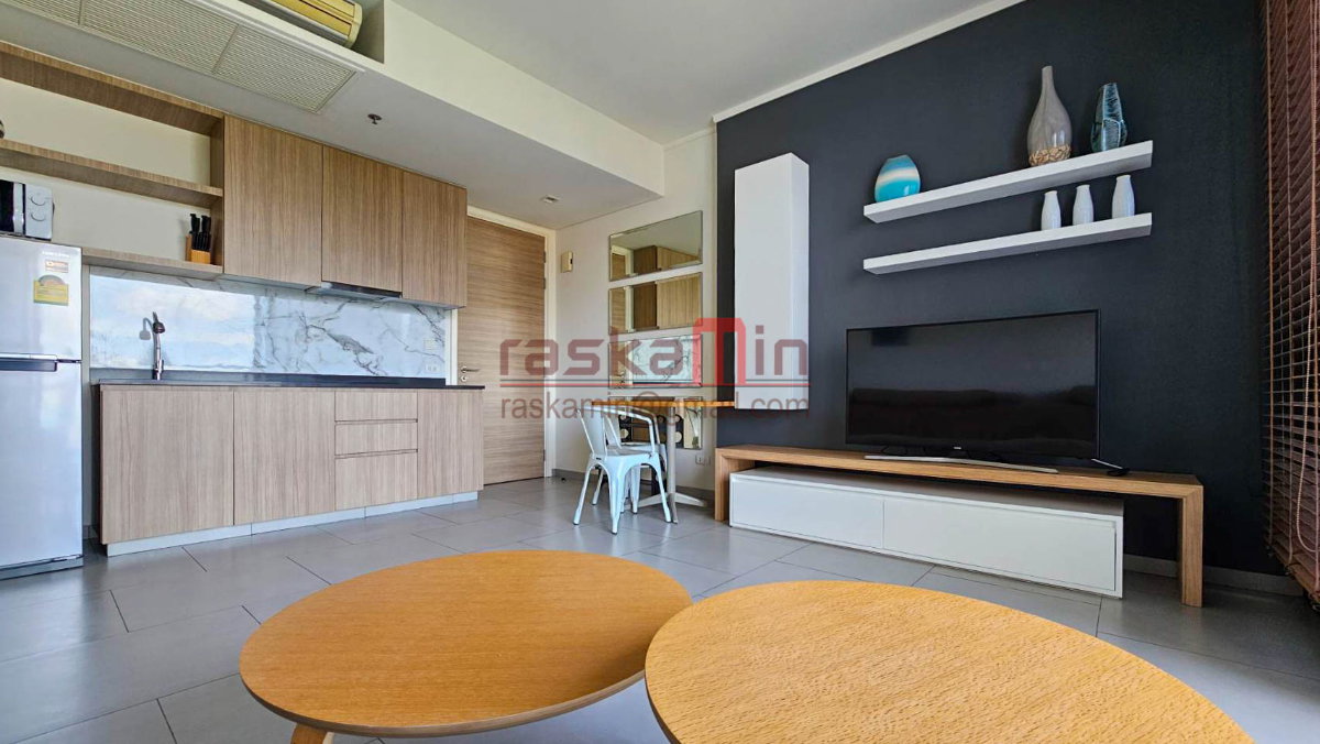 รูป 🏙 ขาย ZIRE WONGAMAT 1 ห้องนอน 49 ตร.ม. พร้อมผู้เช่าถึง ต.ค. 2569 - รูปที่ 5/18