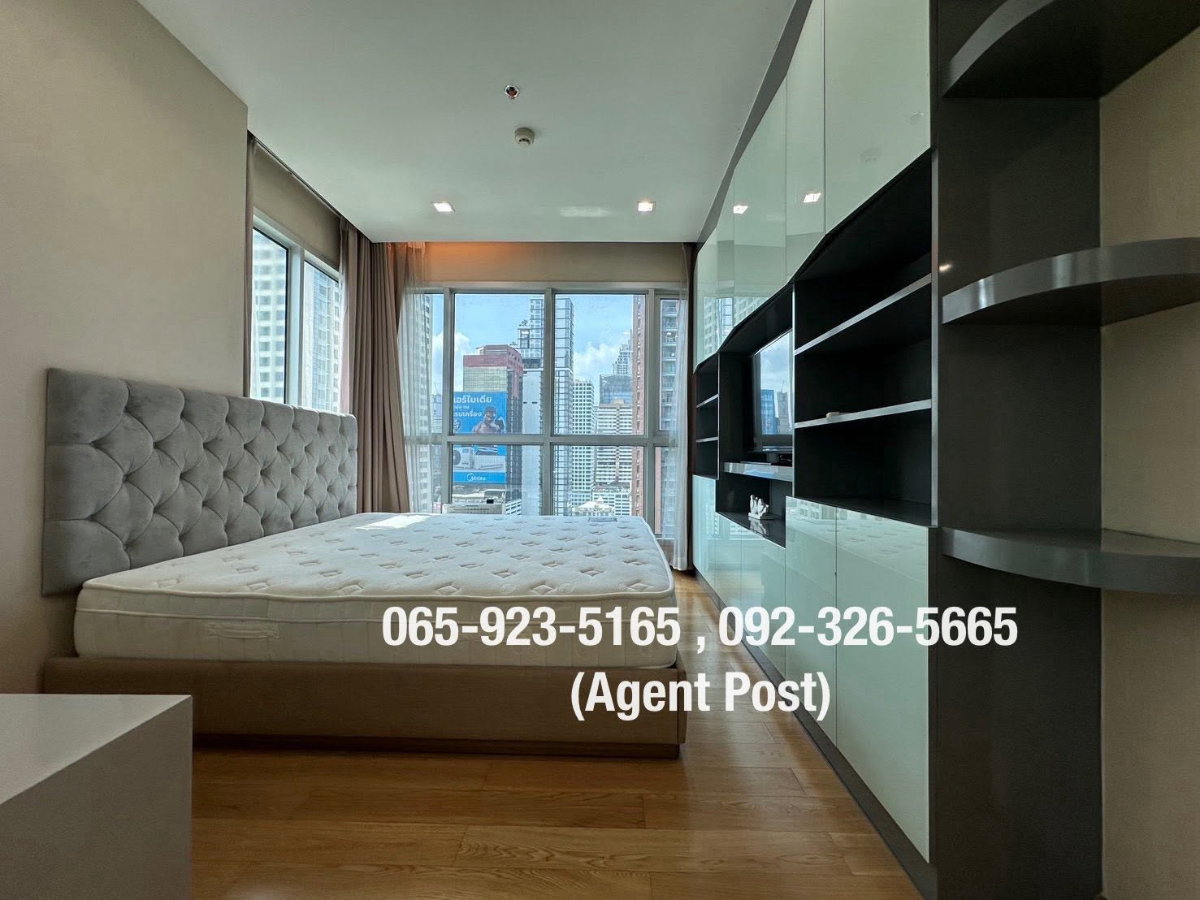รูป 2ห้องนอนพร้อมอยู่ 🔥เช่าด่วน🔥 THE ADDRESS ASOKE (MRTเพชรบุรี) - รูปที่ 3/6