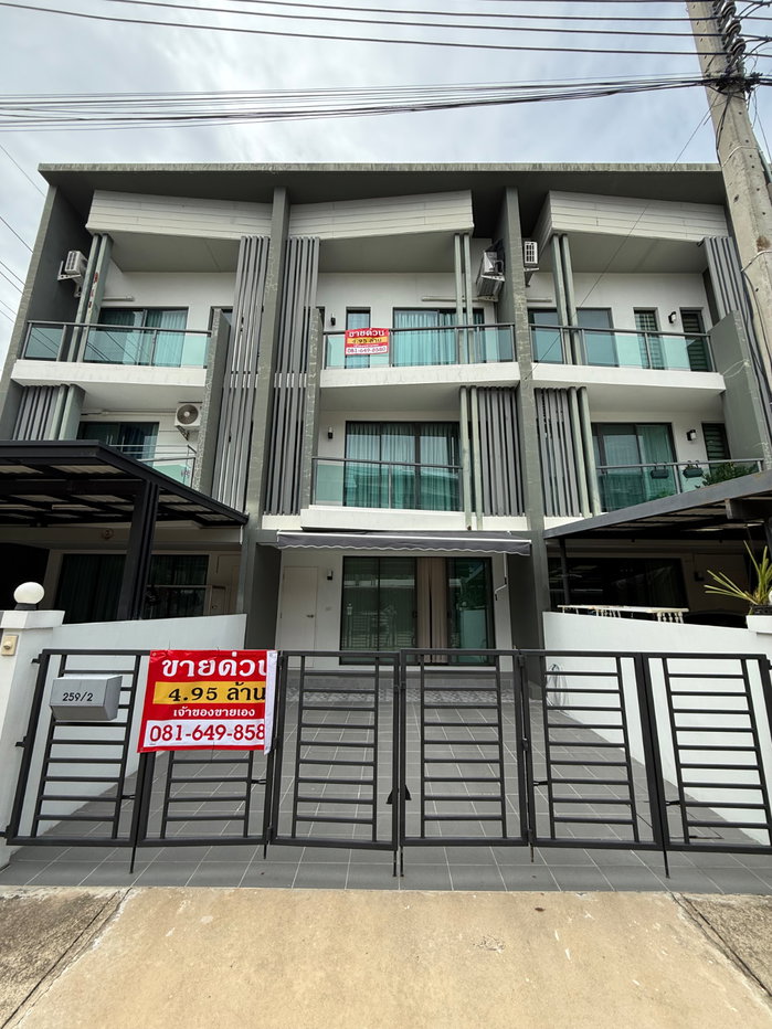 รูป ขายบ้านทาวน์โฮม 3 ชั้น- เฌอคูน สาทร-ราชพฤกษ์ ซ.สวนผัก ใกล้เซ็นทรัลเวสต์วิลล์ - รูปที่ 3/14