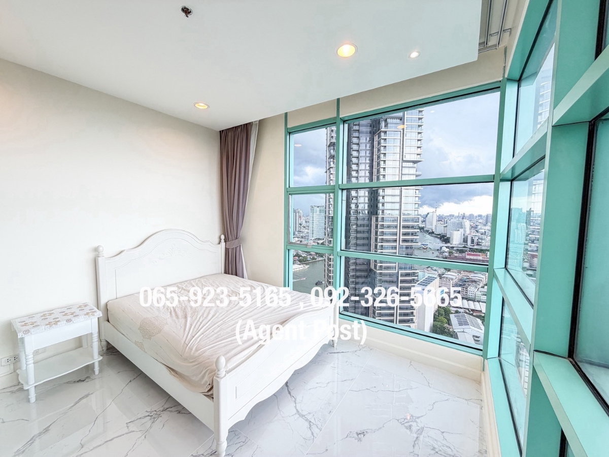 รูป (For Rent) Chatrium Riverside คอนโดหรูริมแม่น้ำเจ้าพระยา ติดกับรร.นานาชาติShrewsbury 🔥รีโนเวทใหม่ พร้อมอยู่แล้วค่า🔥  - รูปที่ 5/9