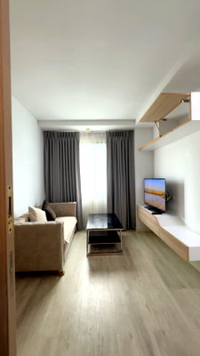 Condos for rent : Condo for rent. V Condo Salaya, Building V7, 7th floor, corner unit with windows in the living room for natural light.