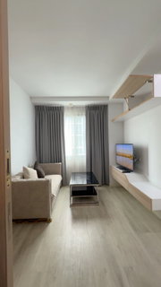 รูปภาพ Condo for rent. V Condo Salaya, Building V7, 7th floor, corner unit with windows in the living room for natural light.