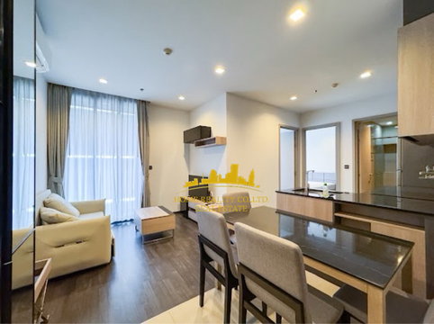 ให้เช่า📍The line asoke ratchada 🛁2 bed 1 bath📞0639399665