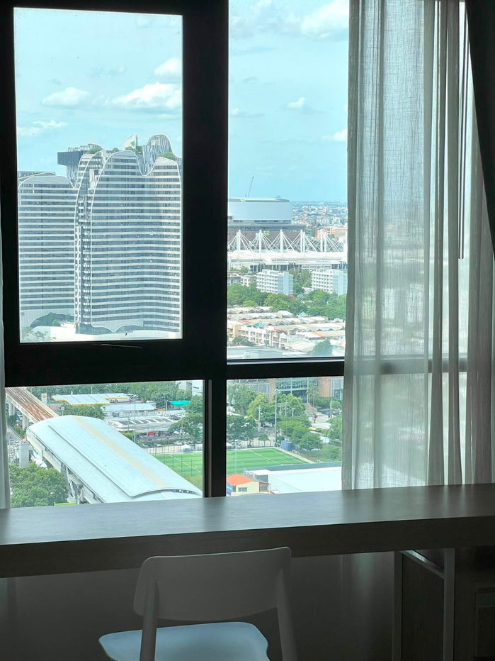 รูป ให้เช่า คอนโดใกล้ BTS แบริ่ง |✨Niche Mono Sukhumvit–Bearing | 1ห้องนอน ชั้นสูง ห้องมุม Built-in สวย , ใกล้ Imperial สำโรง - รูปที่ 9/17