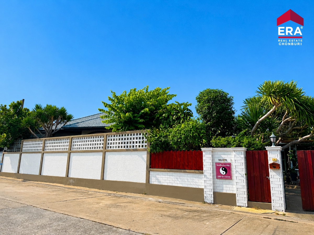 รูป ขายบ้านเดี่ยวชั้นเดียว หมู่บ้านคลาสสิคโฮม 2 ศรีราชา ฮวงจุ้ยดี ออกแบบโดยซินแส - รูปที่ 2/26